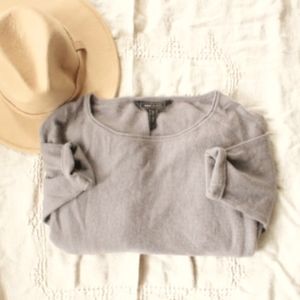 BCBG Butter Soft Muted Purple Sweater